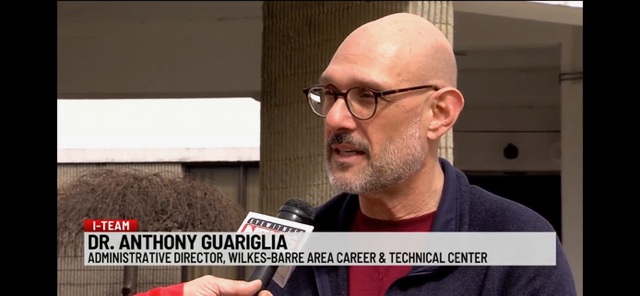 Tony Guariglia in a media interview